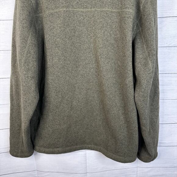 The North Face Mens size XL Leo Gordon Lyon 1/4 Zip Fleece Pullover Brown - Picture 6 of 10